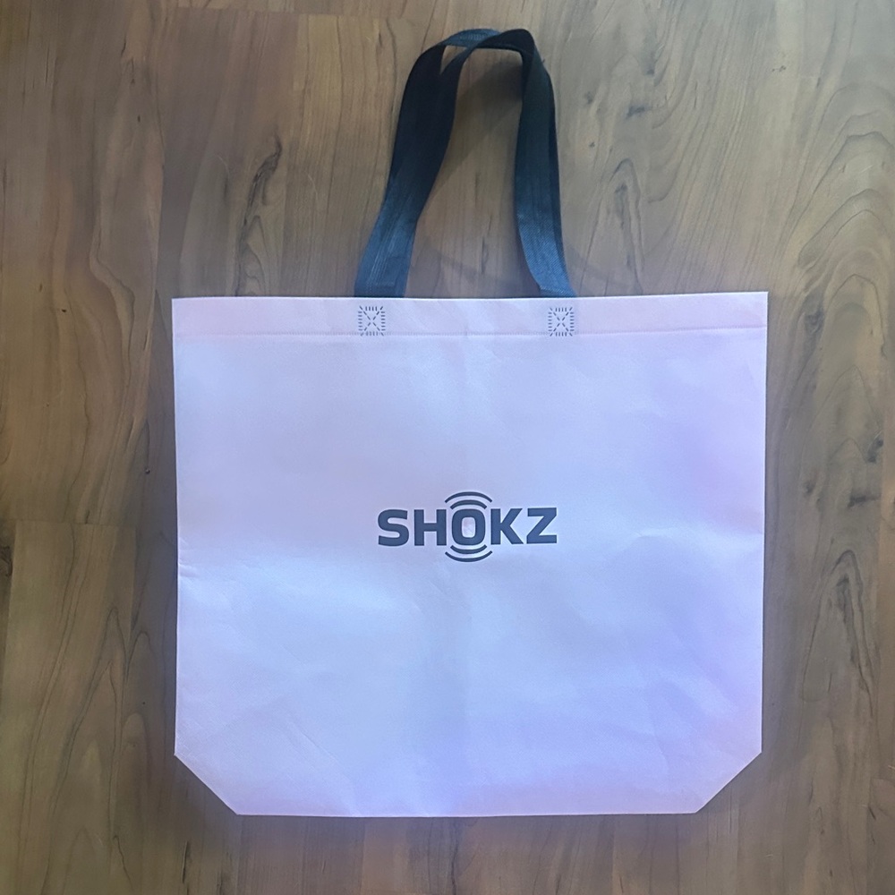 Shokz Pink Tote Bag